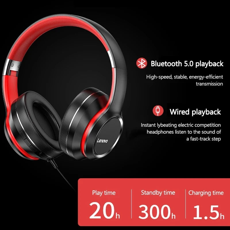 Lenovo HD200 Bluetooth Fone de Ouvido